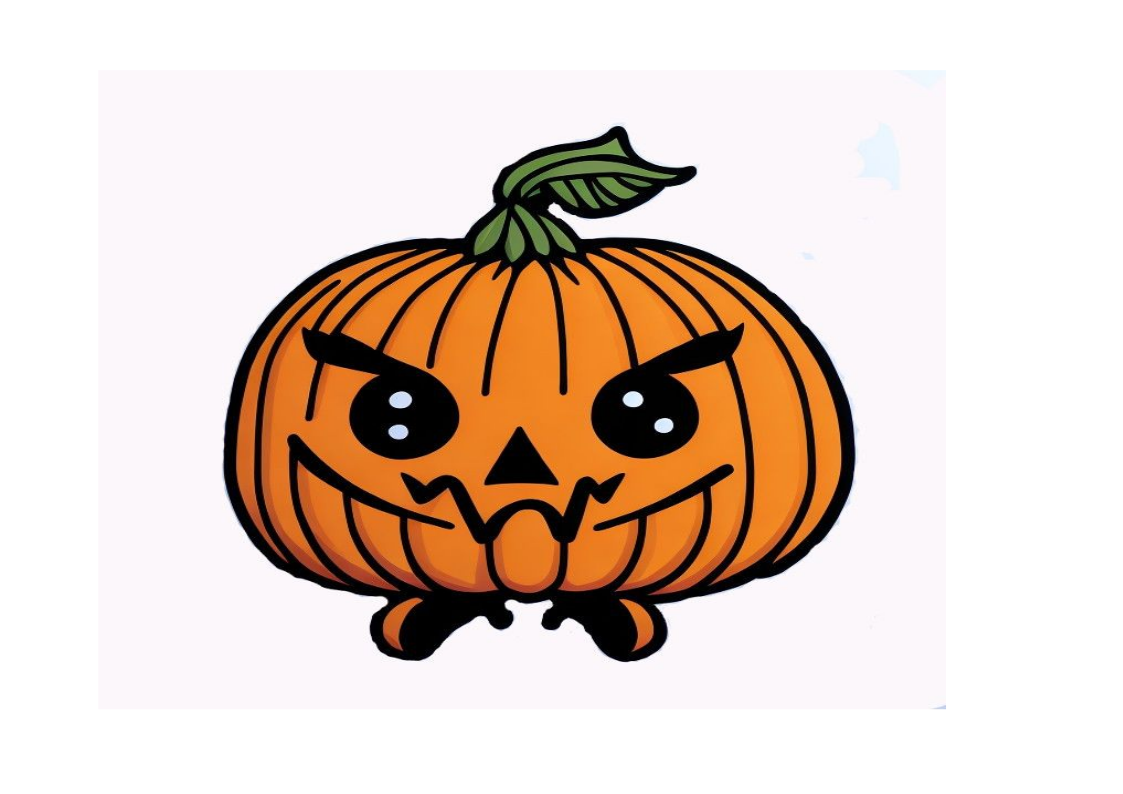 Halloween :  Coloring Book of cute characters