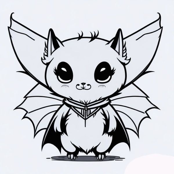 Halloween cute-bat