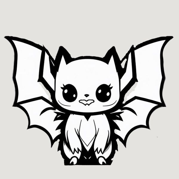 Halloween cute-bat