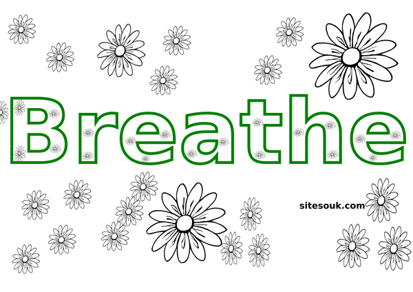 Inhale, Exhale: A Coloring Journey