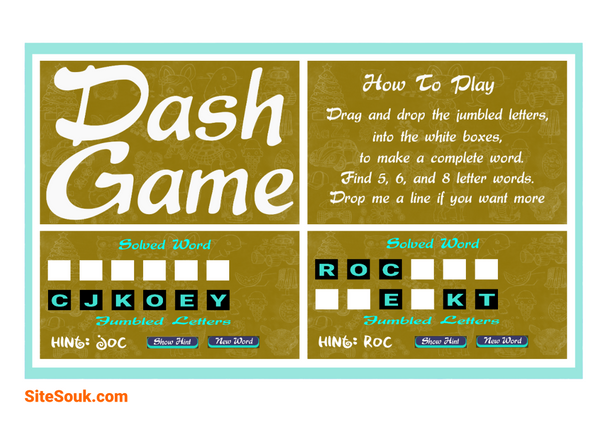 Dash Game